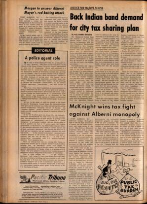   The Pacific Tribune - Friday, March 21, 1969   , page 2