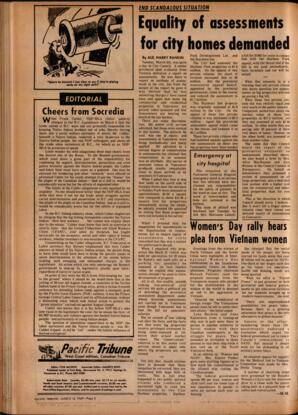   The Pacific Tribune - Friday, March 14, 1969   , page 2