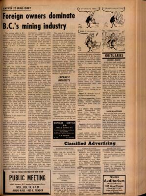   The Pacific Tribune - Friday, February 14, 1969   , page 11