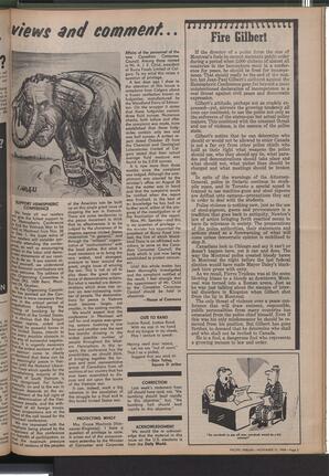   The Pacific Tribune - Friday, November 15, 1968   , page 3