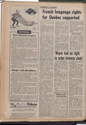   The Pacific Tribune - Friday, September 27, 1968   , page 2