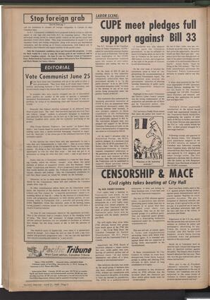   The Pacific Tribune - Friday, June 21, 1968   , page 2
