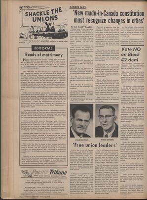   The Pacific Tribune - Friday, May 10, 1968   , page 2