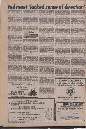   The Pacific Tribune - Friday, December 19, 1980   , page 20
