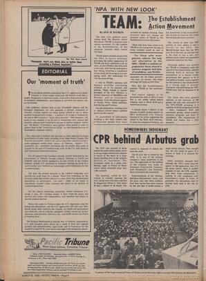   The Pacific Tribune - Friday, March 22, 1968   , page 2