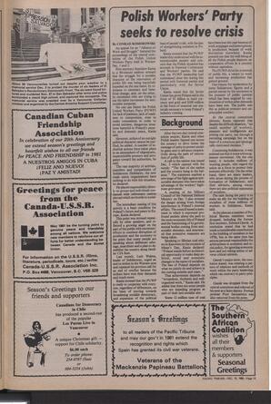   The Pacific Tribune - Friday, December 19, 1980   , page 13