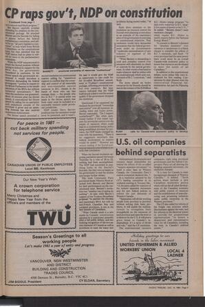   The Pacific Tribune - Friday, December 19, 1980   , page 3