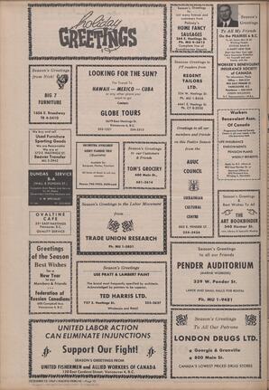   The Pacific Tribune - Friday, December 15, 1967   , page 10