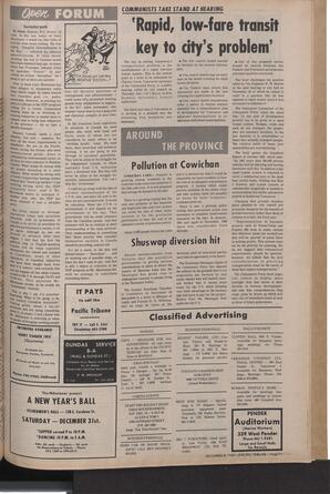   The Pacific Tribune - Friday, December 8, 1967   , page 11