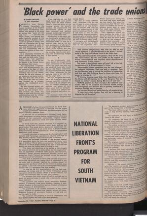   The Pacific Tribune - Friday, September 29, 1967   , page 8