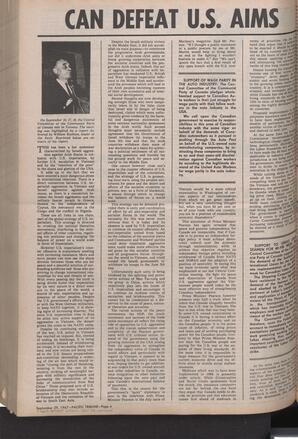   The Pacific Tribune - Friday, September 29, 1967   , page 4