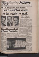 The Pacific Tribune - Friday, September 22, 1967