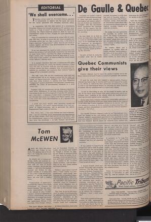   The Pacific Tribune - Friday, August 4, 1967   , page 2