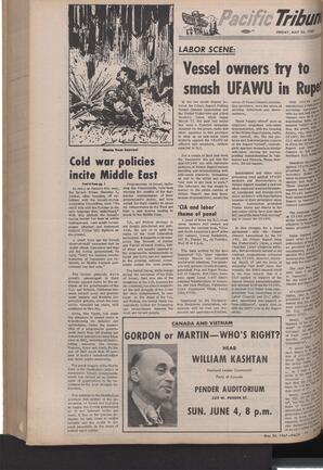   The Pacific Tribune - Friday, May 26, 1967   , page 12