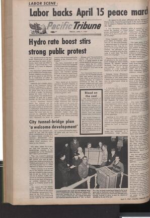   The Pacific Tribune - Friday, April 7, 1967   , page 12