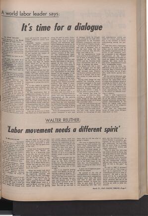   The Pacific Tribune - Friday, March 31, 1967   , page 5