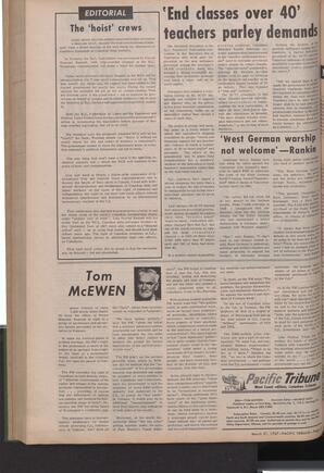   The Pacific Tribune - Friday, March 31, 1967   , page 2