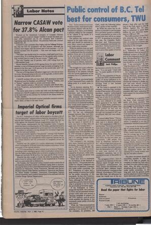   The Pacific Tribune - Friday, November 7, 1980   , page 12