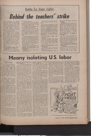   The Pacific Tribune - Friday, February 17, 1967   , page 5