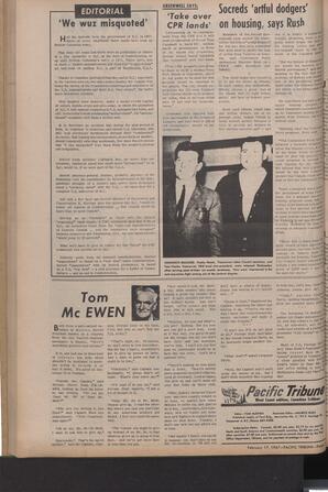   The Pacific Tribune - Friday, February 17, 1967   , page 2