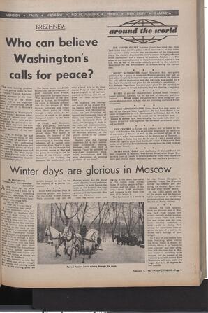   The Pacific Tribune - Friday, February 3, 1967   , page 9