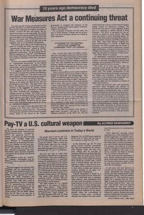   The Pacific Tribune - Friday, November 7, 1980   , page 9