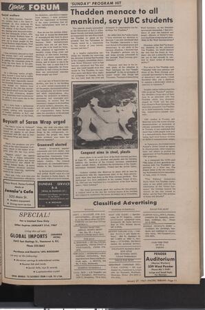   The Pacific Tribune - Friday, January 27, 1967   , page 11
