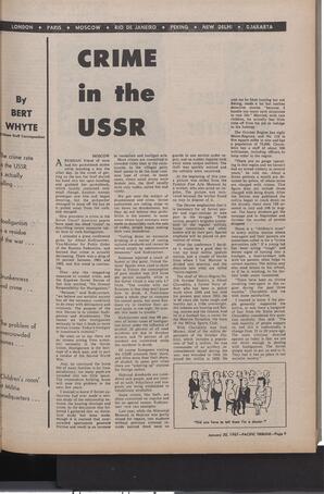   The Pacific Tribune - Friday, January 20, 1967   , page 9