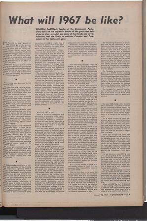   The Pacific Tribune - Friday, January 13, 1967   , page 3