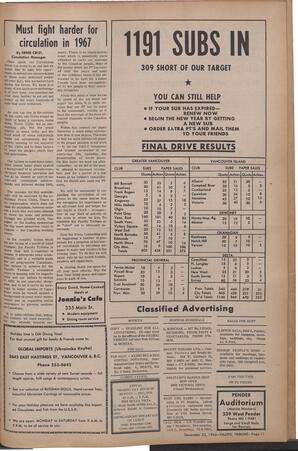   The Pacific Tribune - Friday, December 23, 1966   , page 11