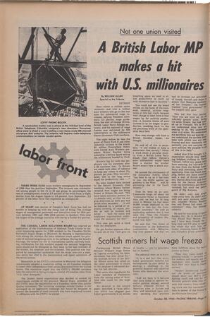   The Pacific Tribune - Friday, October 28, 1966   , page 10
