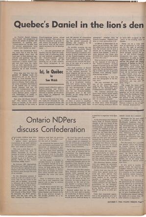  The Pacific Tribune - Friday, October 7, 1966   , page 6