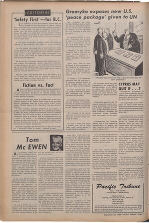   The Pacific Tribune - Friday, September 30, 1966   , page 2