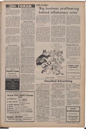   The Pacific Tribune - Friday, September 16, 1966   , page 7