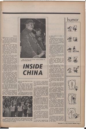   The Pacific Tribune - Friday, September 16, 1966   , page 5