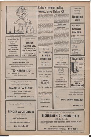   The Pacific Tribune - Friday, September 2, 1966   , page 11