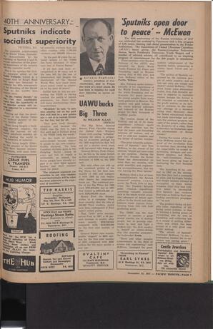   The Pacific Tribune - Friday, November 15, 1957   , page 7