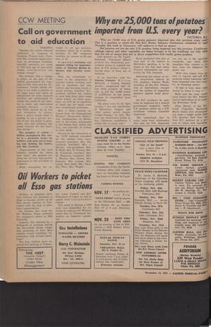   The Pacific Tribune - Friday, November 15, 1957   , page 6