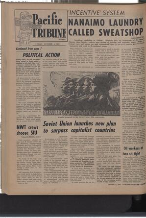   The Pacific Tribune - Friday, October 4, 1957   , page 12