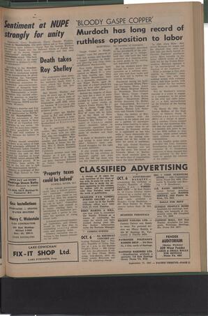   The Pacific Tribune - Friday, September 27, 1957   , page 11