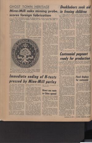  The Pacific Tribune - Friday, September 13, 1957   , page 2