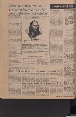   The Pacific Tribune - Friday, August 30, 1957   , page 6