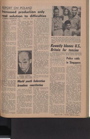   The Pacific Tribune - Friday, August 30, 1957   , page 3