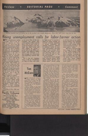   The Pacific Tribune - Friday, July 26, 1957   , page 5