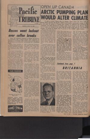   The Pacific Tribune - Friday, July 19, 1957   , page 8