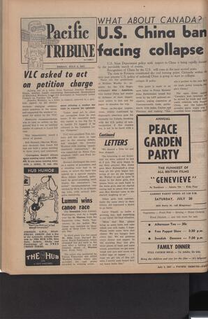   The Pacific Tribune - Friday, July 5, 1957   , page 8