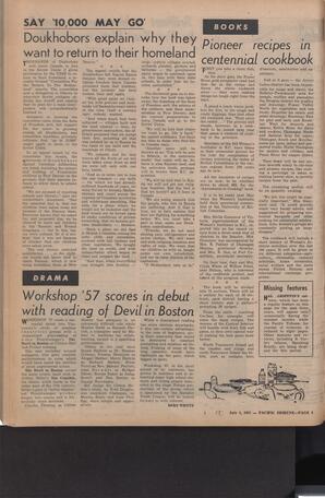   The Pacific Tribune - Friday, July 5, 1957   , page 4