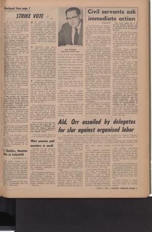   The Pacific Tribune - Friday, June 7, 1957   , page 5