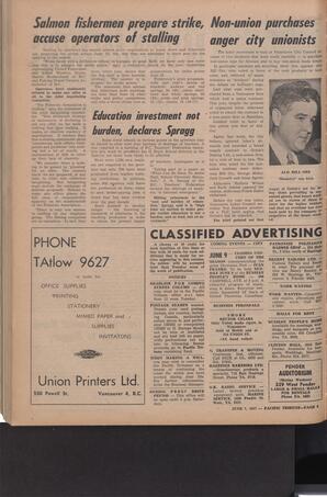   The Pacific Tribune - Friday, June 7, 1957   , page 4