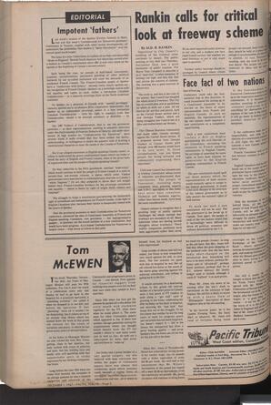   The Pacific Tribune - Friday, December 1, 1967   , page 2